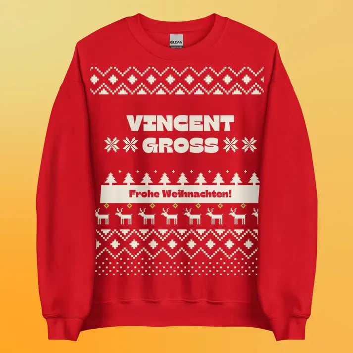 unisex-crew-neck-sweatshirt-red-front-692c23865a899